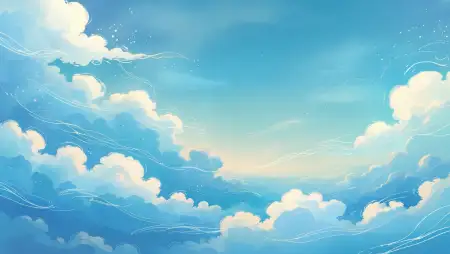 Cloud Background For Wedding Invitation Design - Free Related Cloud Image