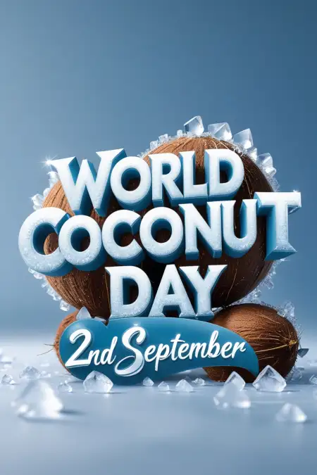 Coconut Day 2025 Quotes And Slogans - Free World Coconut Day Download