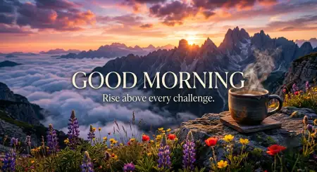 Coffee Good Morning Motivational Wallpaper - Free Good Morning Coffee Download