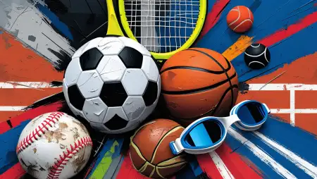 Collage Of Different Sports As A Background - Free Sports Background Download
