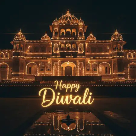 Colorful Happy Diwali 2025 Wishes Banner Design Ideas - Free Happy Diwali 2025 Wishes Download