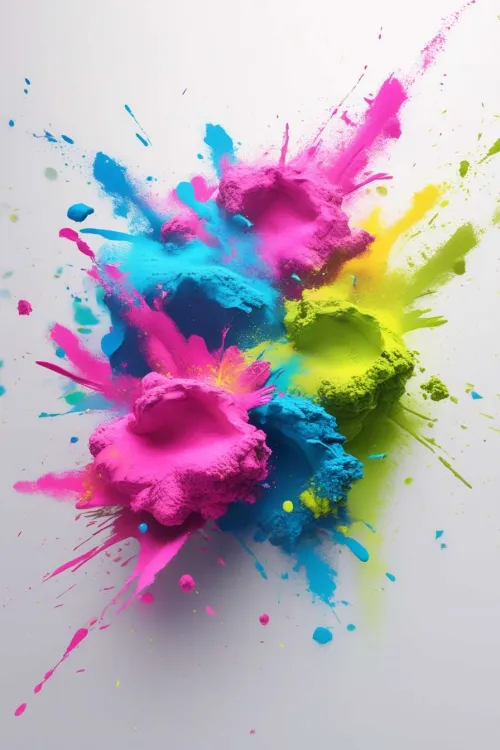 colorful holi background transparent png