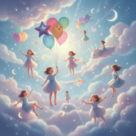 Free Colorful Kids Playing Children Day Background Background Download