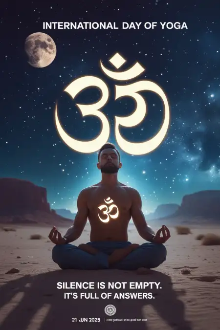 Colorful Yoga Day Wishes Image For Banners - Free Yoga Day Wishes Image Download