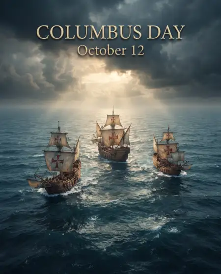 columbus day 2026 creative facebook post - Columbus Day