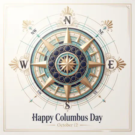 columbus day 2026 explorer compass vector art design - Columbus Day