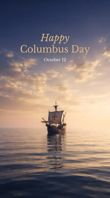 columbus day 2026 inspirational quotes design - Columbus Day