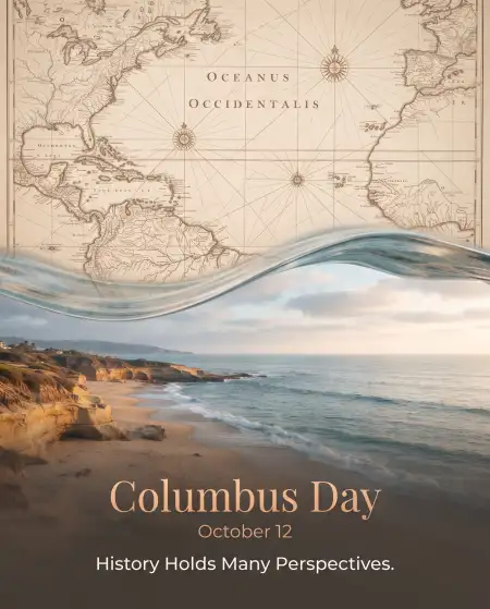 columbus day 2026 ocean background design - Columbus Day