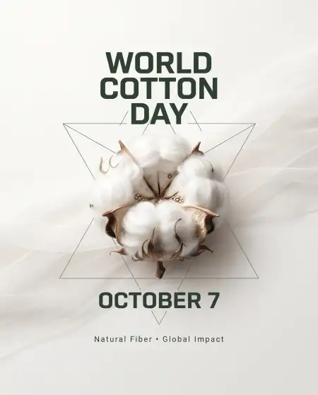 cotton flower png for world cotton day