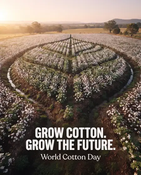 cotton plant png for world cotton day