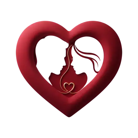 couple heart png transparent - Heart Png Png