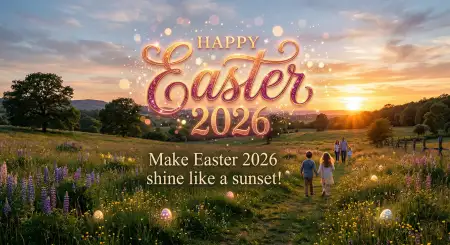 Couples Easter 2026 Message Ideas - Free Happy Easter 2026 Download