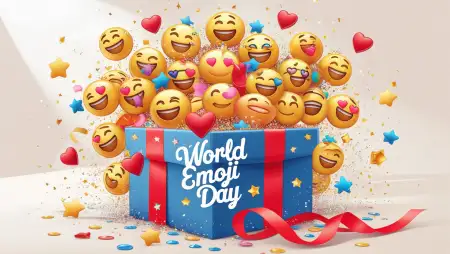 Creative Emoji Day Post For Social Media - Free World Emoji Day Download