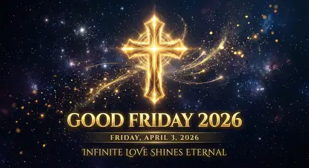 Creative Good Friday Design Png - Free Good Friday 2026 Download