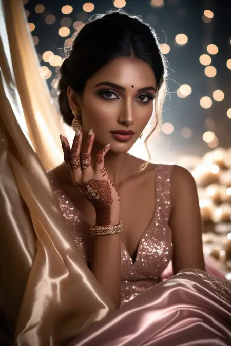 Creative Hand Mehndi Design For Photoshoot - Free Photo Download