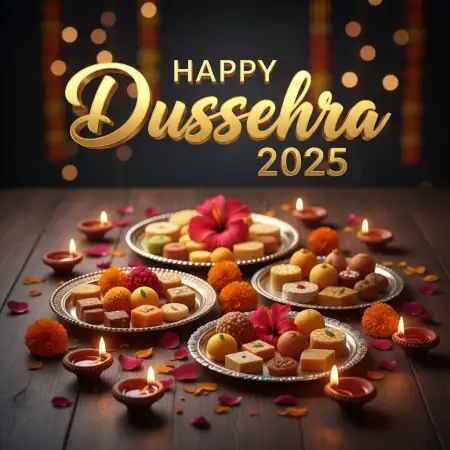 Creative Happy Dussehra 2025 WhatsApp Text Messages - Free Happy Dussehra Download