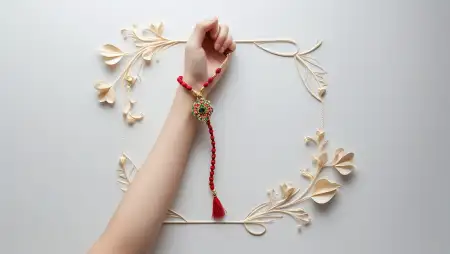 Creative Happy Rakhi Banner Background 4k - Free Happy Rakhi Banner Background Download
