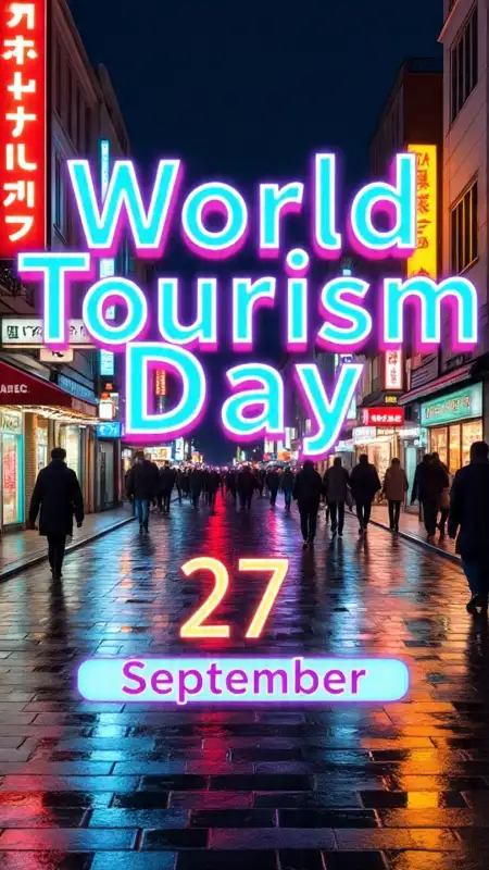 Creative World Tourism Day Banner For Events - Free World Tourism Day Download