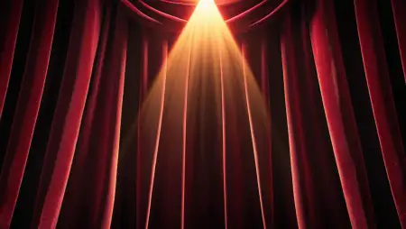 Cultural Program Flex Banner Background - Free Background Download