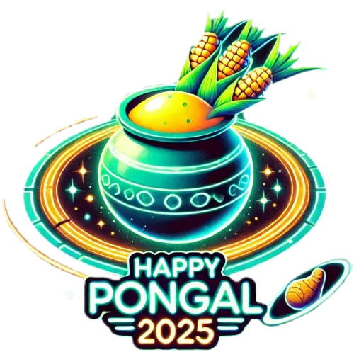 customizable happy pongal 2025 png