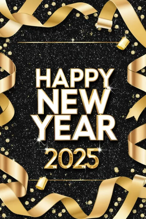 customized happy new year 2025 e-greetings