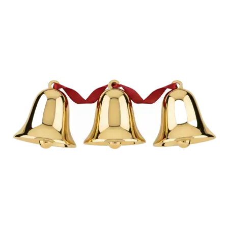 Free Cute Christmas Bell Png Illustration PNG Image Download