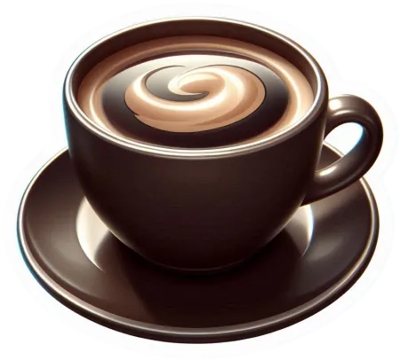 cute coffee cup png for website background