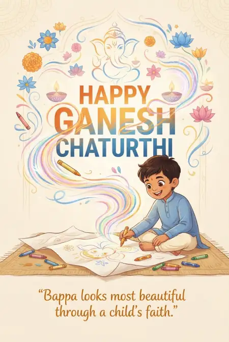 Cute Ganesh Chaturthi Wishes 2026