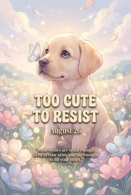 Cute International Dog Day 2026 Messages - Free International Dog Day 2026 Download