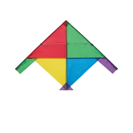 Cute Kite Png Illustration No Background - Free Kite Png Download