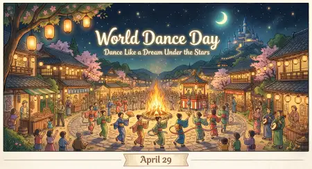 Free Dance Day Celebration Theme Ideas Transparent PNG Download