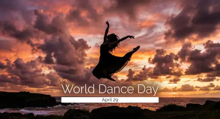 Free Dance Quotes For World Dance Day 2026 Transparent PNG Download