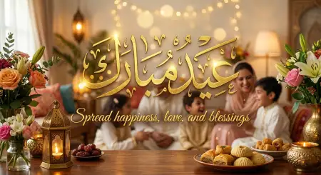 Deep Eid Mubarak 2026 Sms - Free Eid Mubarak 2026 Download