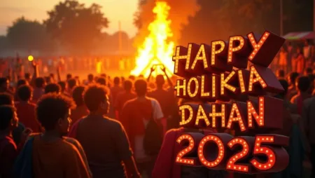 detailed happy holika dahan 2025 celebration photos emphasizing cultural heritage