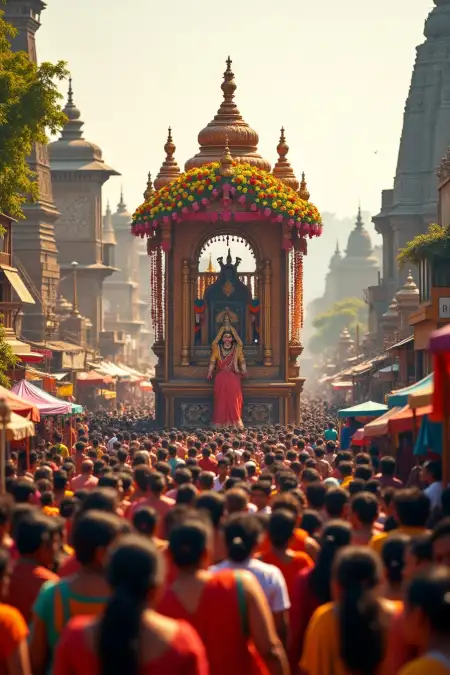 Detailed History Of Jagannath Rath Yatra Tradition - Free Background Download