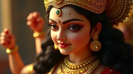 Devi Durga Photos With Her Nine Forms - Free Photo Download