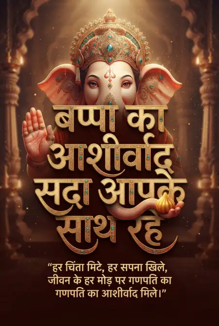 devotional ganesh chaturthi wishes in hindi - Ganesh Chaturthi Wishes In Hindi