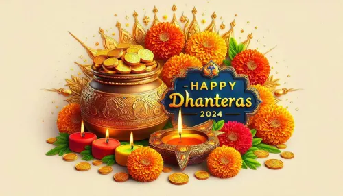 dhanteras 2024 wishes with festive background download