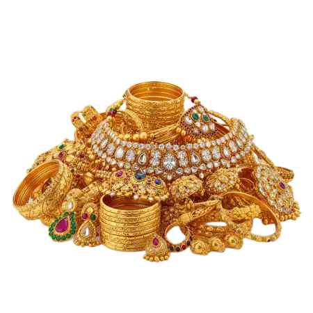 Free Dhanteras Gold Jewelry Png Download PNG Image Download