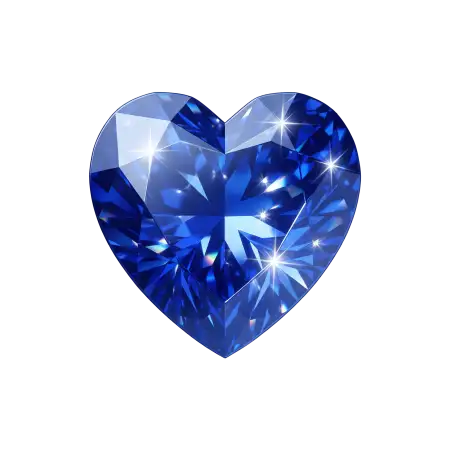 diamond heart png transparent - Heart Png Png