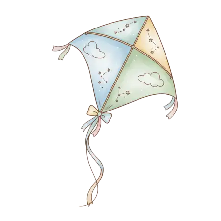 Diamond Shape Kite Png No Background - Free Kite Png Download