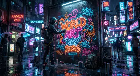 Free Digital Art Ideas World Art Day 2 Image Download