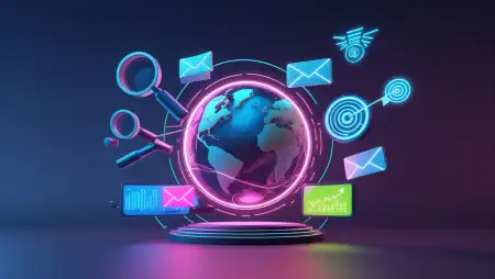 Digital Marketing Background For Presentation - Free Digital Marketing Background Download