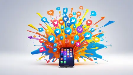 Digital Marketing Background For YouTube Thumbnail - Free Digital Marketing Background Download