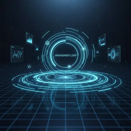 Digital Tech Background No Text 2 - Free Tech Background Download