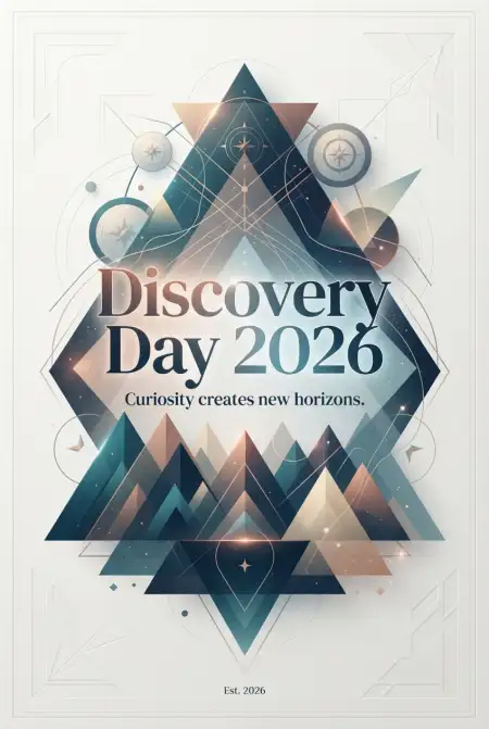 Discovery Day 2026 Artistic Design - Free Discovery Day 2026 Download