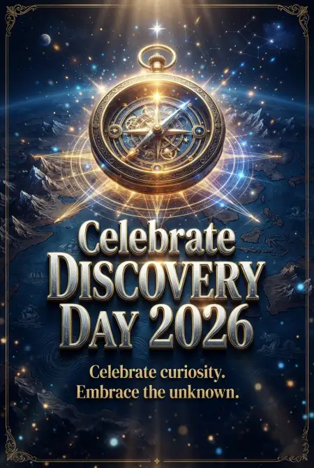 Discovery Day 2026 Celebration Image - Free Discovery Day 2026 Download