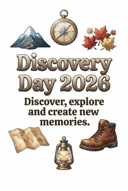 Discovery Day 2026 Clipart - Free Discovery Day 2026 Download