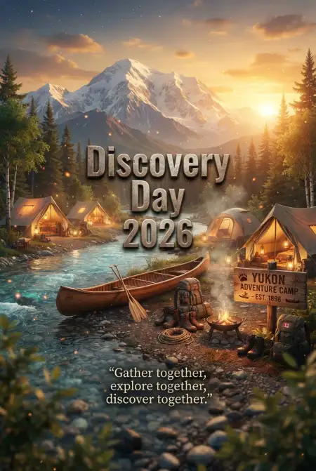 Discovery Day 2026 Gold Rush Theme - Free Discovery Day 2026 Download