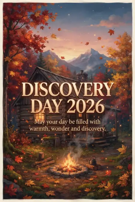 Discovery Day 2026 Modern Poster - Free Discovery Day 2026 Download
